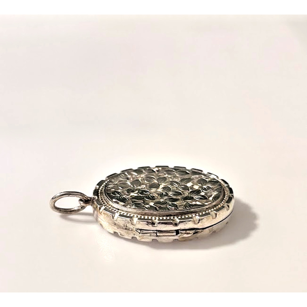 Antique Adie & Lovekin Sterling Silver Vesta Case Match Safe Chatelaine Pendant - Picture 4 of 16